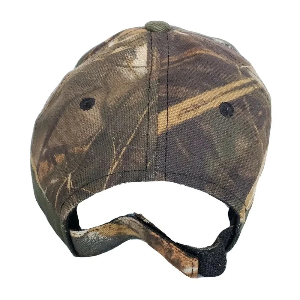 Ducks Unlimited DU Strapback Hat Embroidered‎ Hunting Camo Cap By Signatures